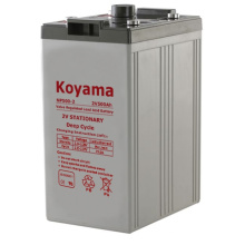 Batterie de stockage 2V -2V500ah pour le système de transmission